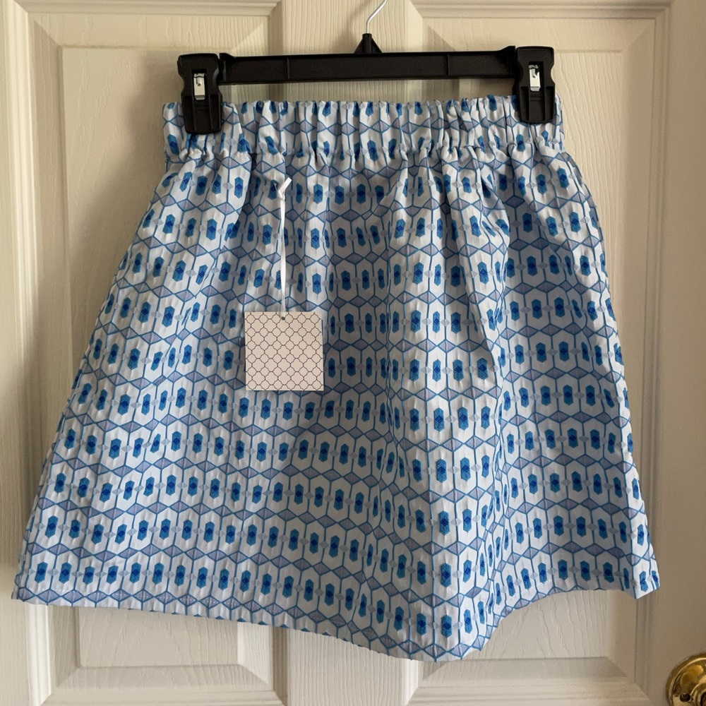 Pim + Larkin printed mini skirt